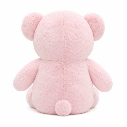 Pink CuddleLove Teddy Bear – 85cm Soft Plush Teddy with Bow