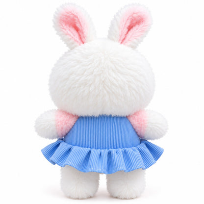 Carrot Cutie Bunny blue back view