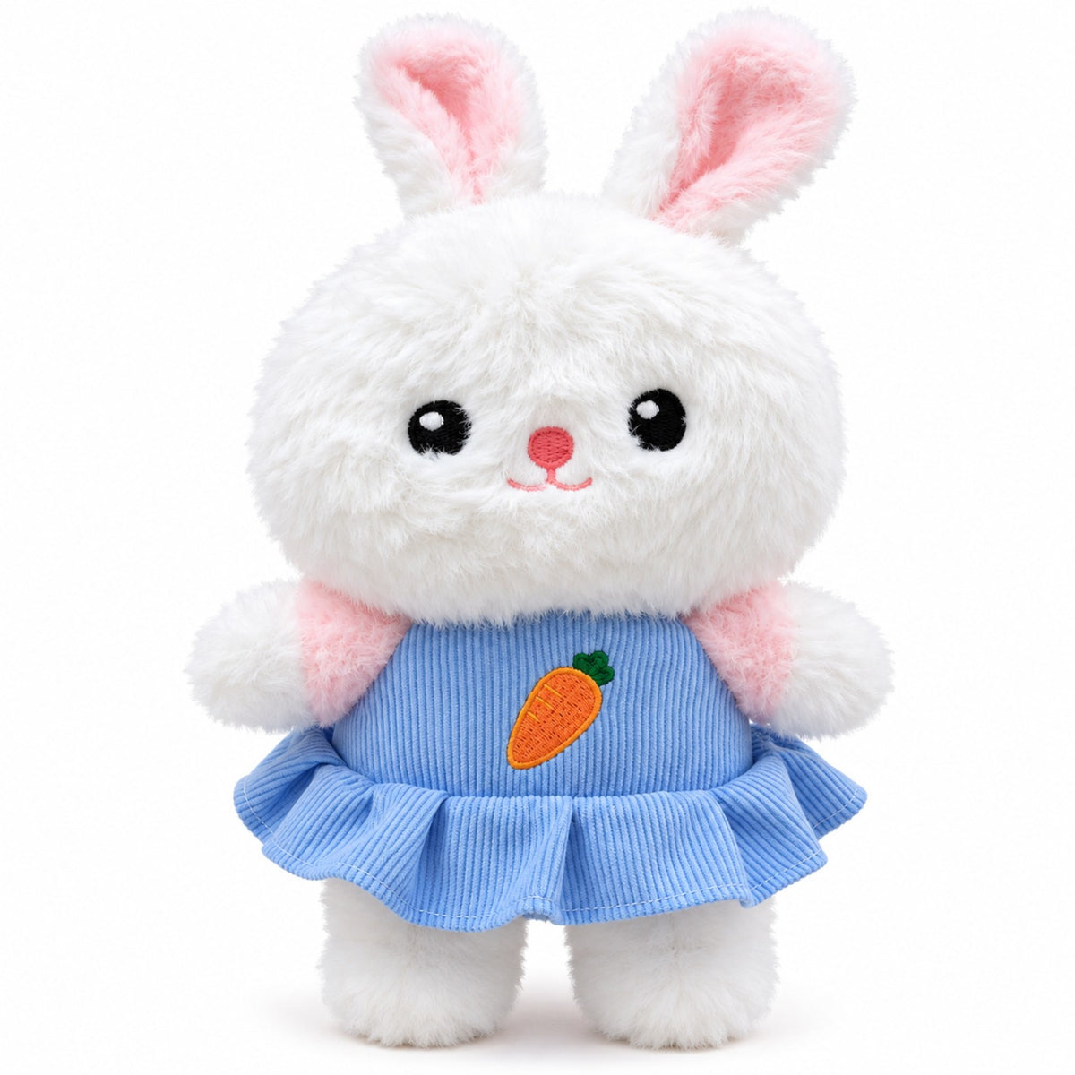 Carrot Cutie Bunny blue front view