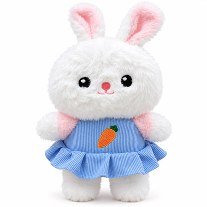 Carrot Cutie Bunny blue front view