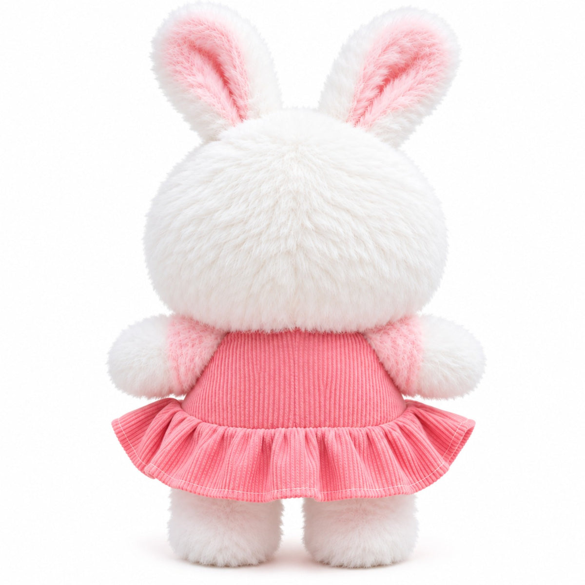 Carrot Cutie Bunny pink back view
