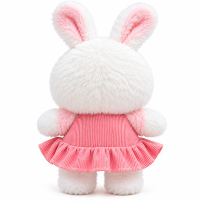 Carrot Cutie Bunny pink back view