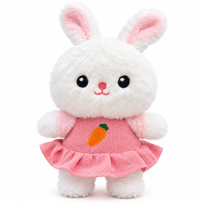 Carrot Cutie Bunny pink front view