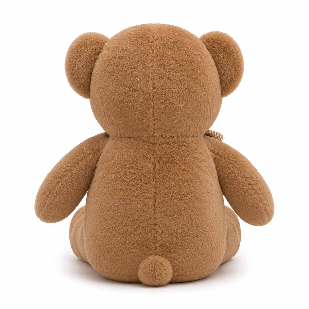 Caramel Cuddle Teddy Bear – 85cm Soft Plush Teddy with Bow