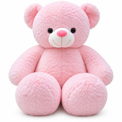 Cloud Cuddle Giant Teddy pink front view