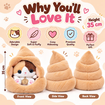 Cozy Kitty Hideaway 35cm product features