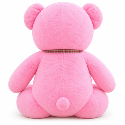 CuddleBow Giant Teddy pink back view