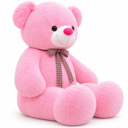 CuddleBow Giant Teddy pink side view