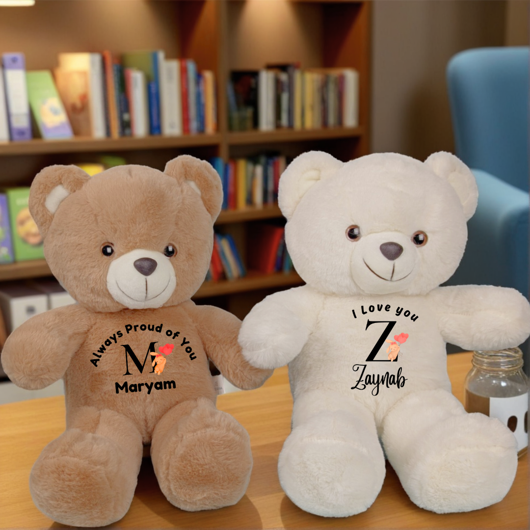 BookNook Bears | 45cm | 2Colors| Scented & Customizable