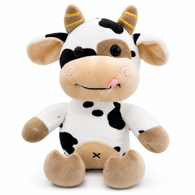 Cuddly Moo Cow Plushie – 35cm Soft Stuffed Animal