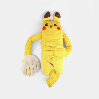 Huggy Hands Character Pillow yellow character front view