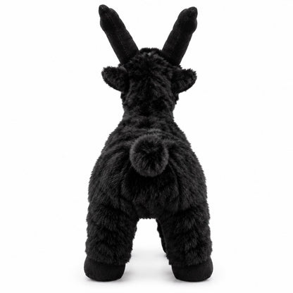 Little Horns Goat black back view