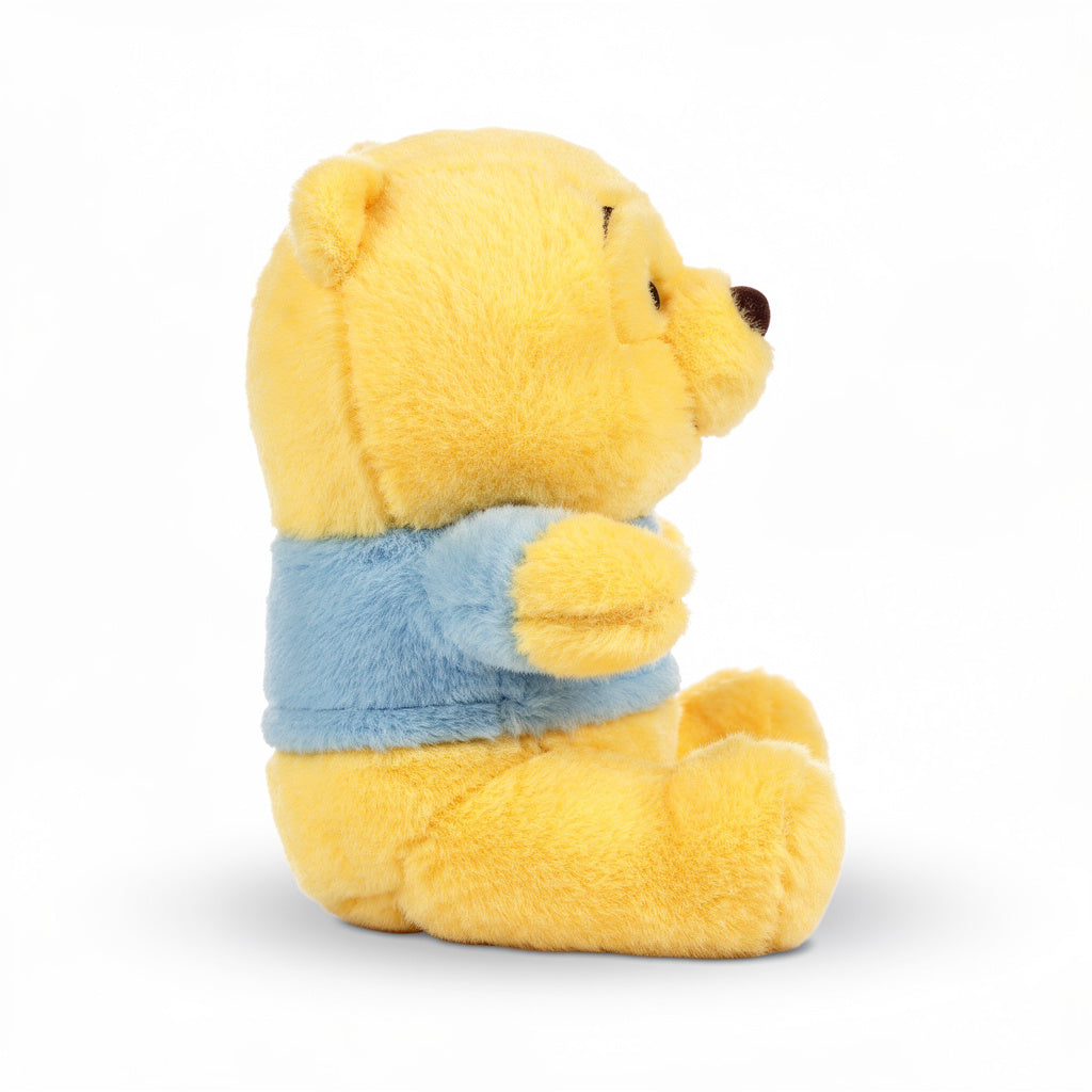 Pooh Bear Plush Toy – Soft Honey Bear Cuddle Buddy 25 cm