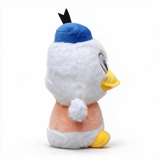 Sunny Quack Duck Plush – 25cm Soft Stuffed Toy with Blue Cap