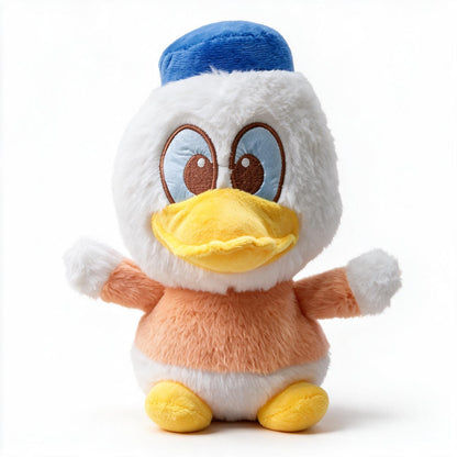 Cute Duck Plush Toy – 25cm Soft Stuffed Duck Doll with Bow | Available in Purple, Pink & Green