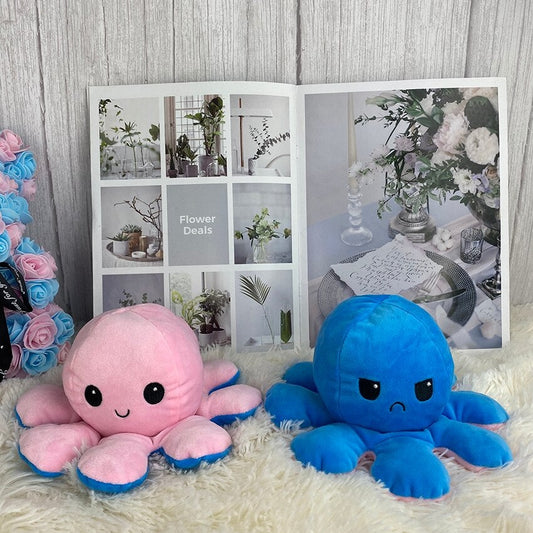 Reversible Octopus | Blue-Pink - Cuddles