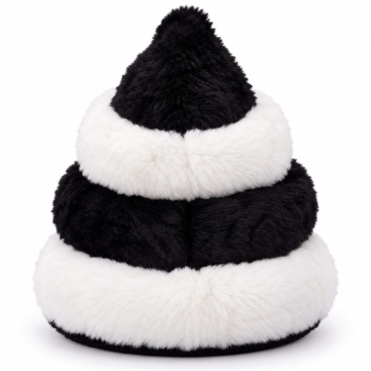 Panda Hut Plushie back view