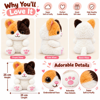 Patchy Paws Kitty 25cm product features