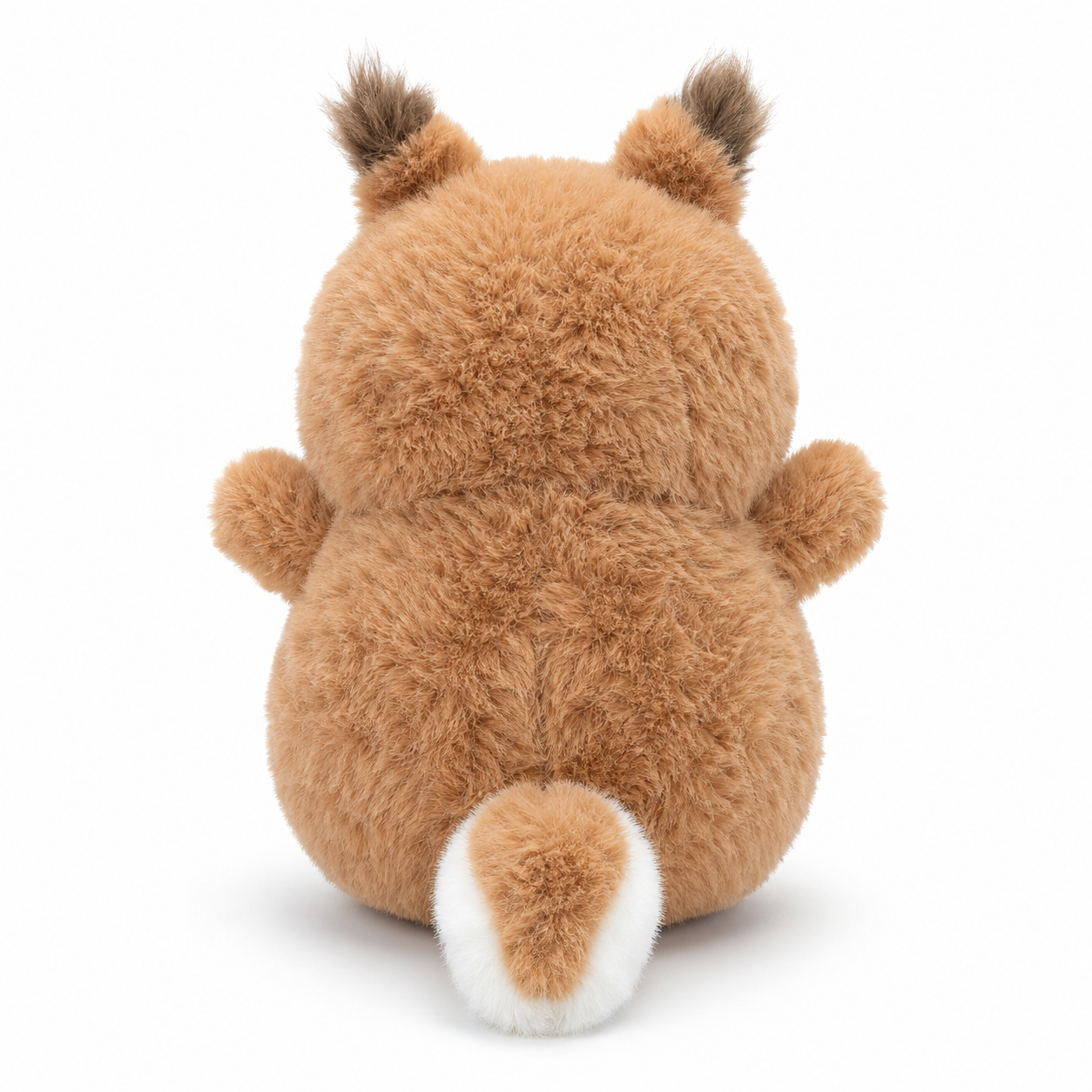 45cm Fluffy Chipmunk Plush Toy with Cute Mini Bag – Soft Stuffed Animal