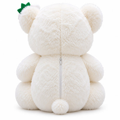 Strawberry Sweetheart Teddy white back view