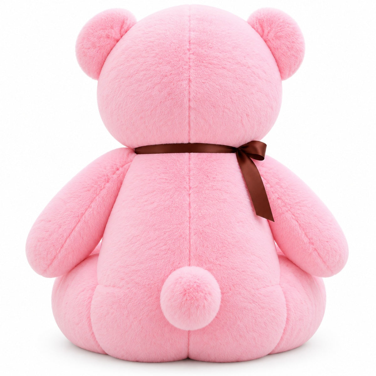 Sweetheart Giant Teddy pink back view - 6 feet
