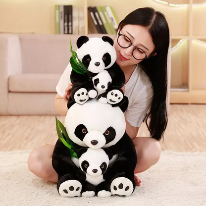 Mama & Baby Panda - Cuddles