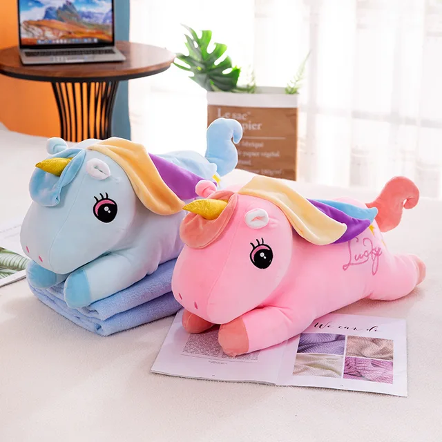 Unicorn Blankie Plushie - Cuddles