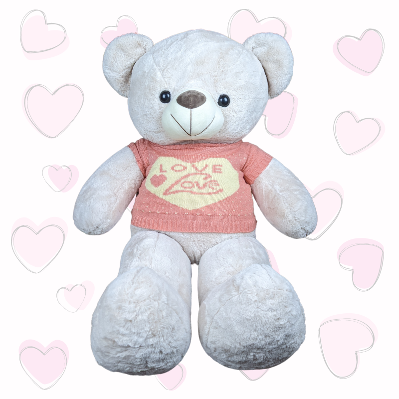 Winter Cuddles Teddy | 3.5 ft - Cuddles