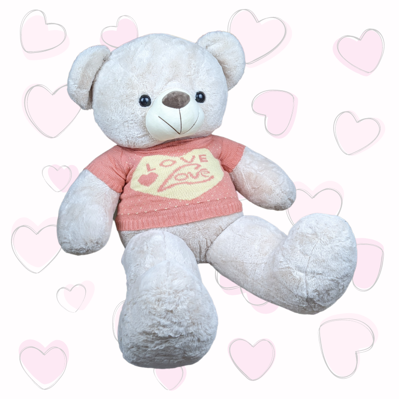 Winter Cuddles Teddy | 3.5 ft - Cuddles