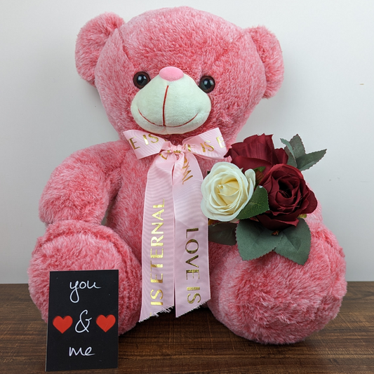 Eternal Love Teddy | 1.5ft | 4 colors | Scented - Cuddles