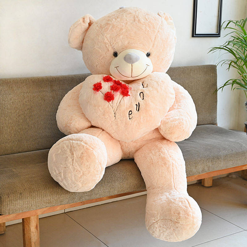 Rose Teddy | 5ft | 3 colors - Cuddles