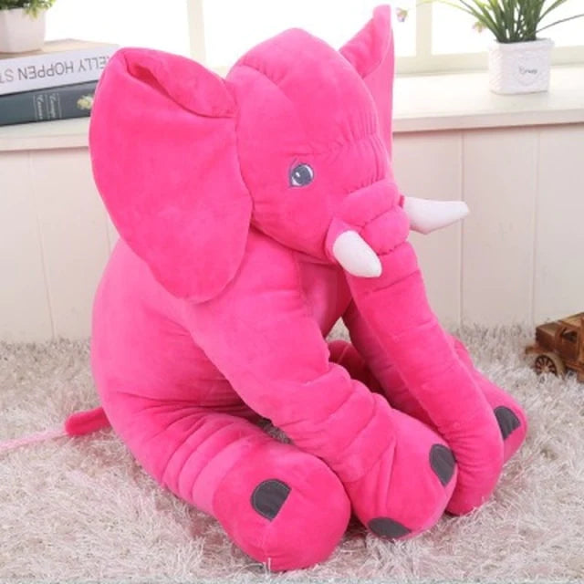 Baby Elephant Cuddle Pillow 2 ft 4 colors Scented